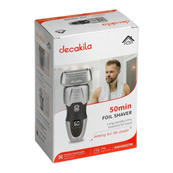 Електрическа самобръсначка DECAKILA, 46 мм, 600 mAh батерия